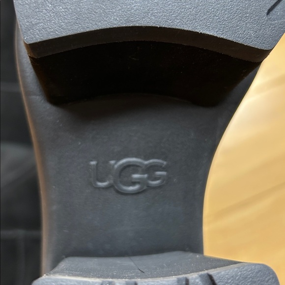 NWOT UGG Black Suede New Heights Platform Xtra Over the Knee Boots | Size 8.5 - Picture 9 of 11